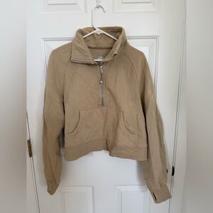 lululemon athletica Scuba Tan Half-Zip